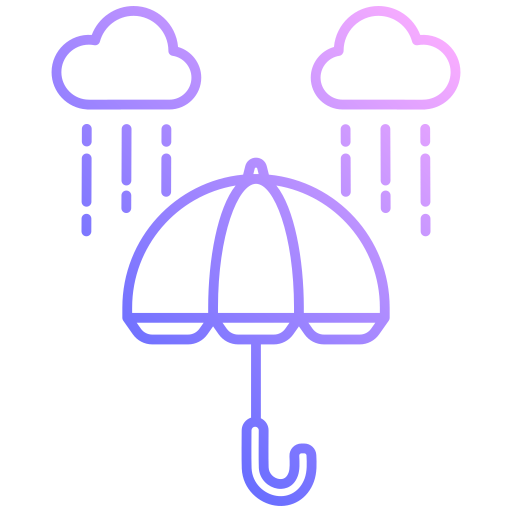 lluvioso icono gratis