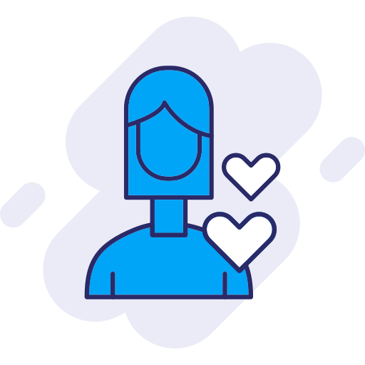 amor propio icono gratis