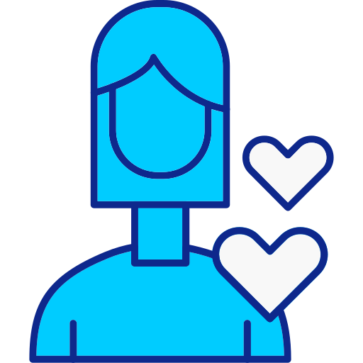 amor propio icono gratis