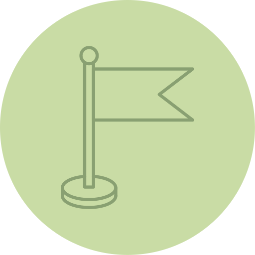 Flag free icon Flag free icon