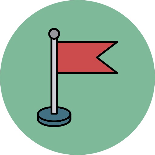 Flag free icon