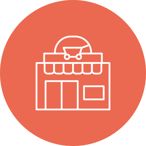 supermercado icono gratis