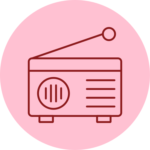 rádio grátis ícone