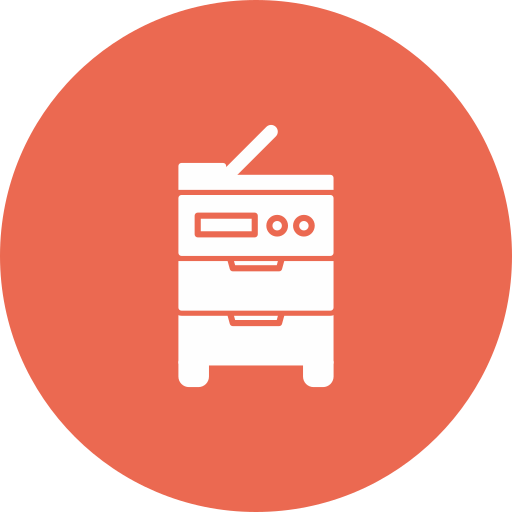 Копировальная машина бесплатно иконка