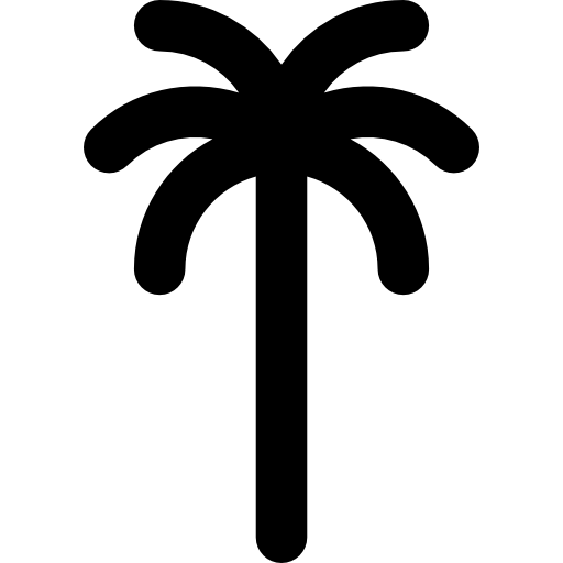 palmera icono gratis