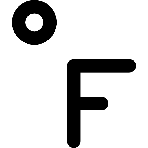 Farenheit - Free weather icons
