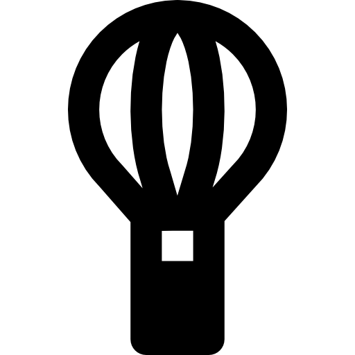 Воздушный шар бесплатно иконка