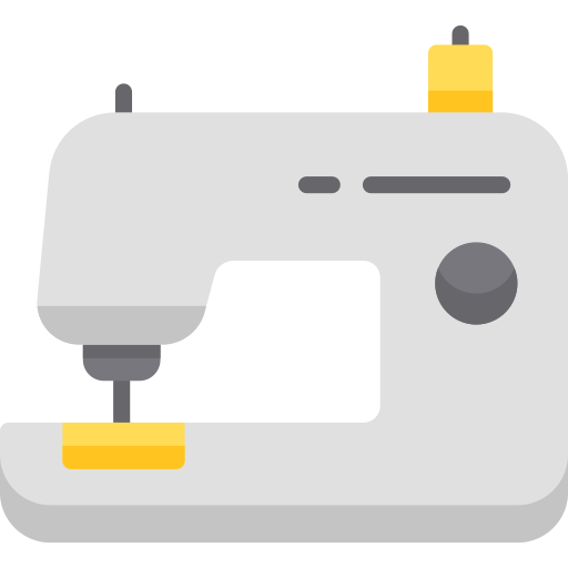 La máquina de coser icono gratis