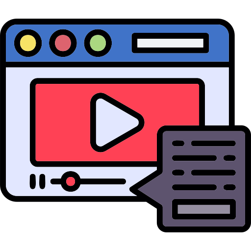 vidéo Icône gratuit