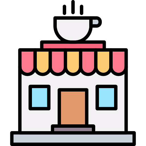 cafetería icono gratis