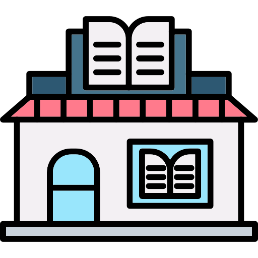 librairie Icône gratuit librairie Icône gratuit