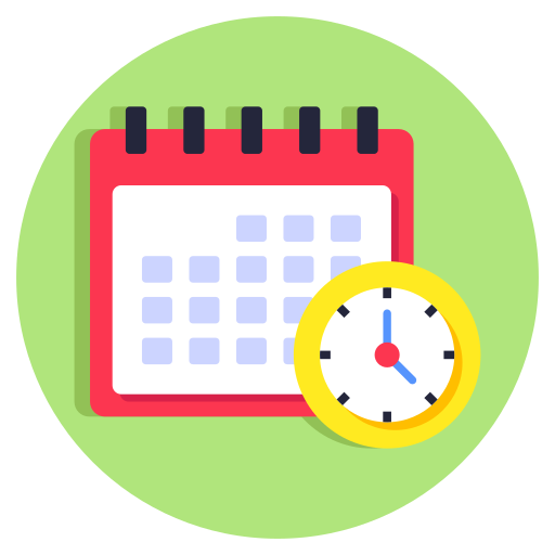 calendário grátis ícone