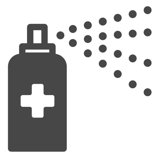 spray alcoholico icono gratis