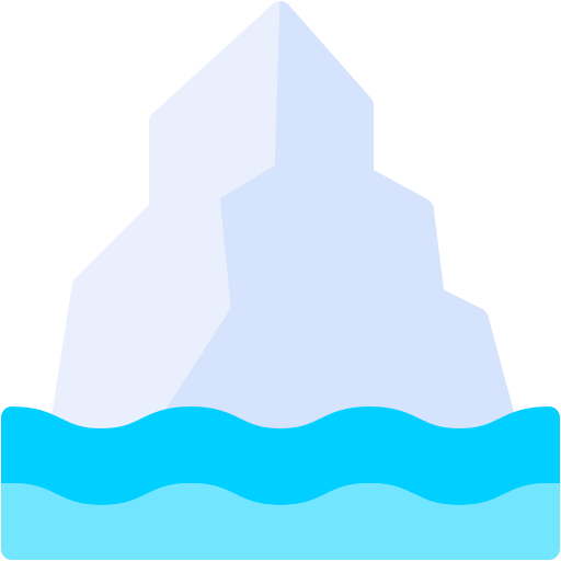 iceberg icono gratis