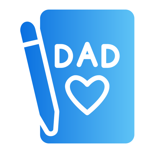 dia del padre icono gratis