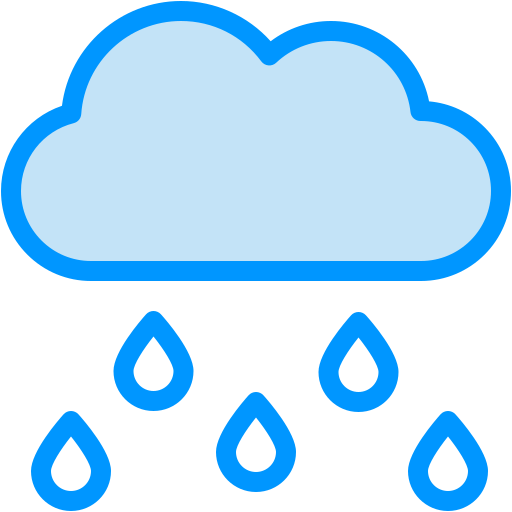 lluvia icono gratis