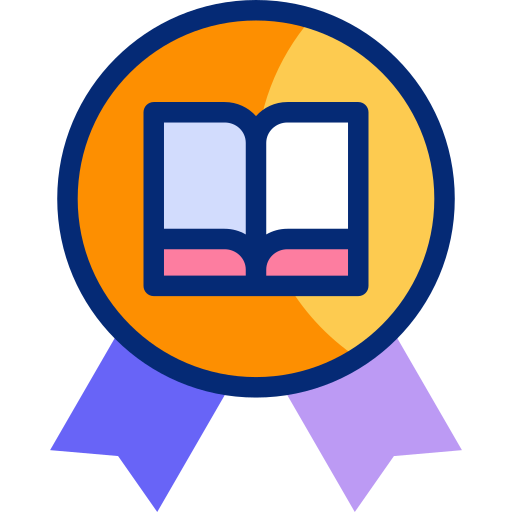 premio literario icono gratis