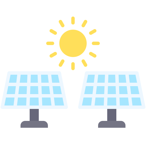 panel solar icono gratis