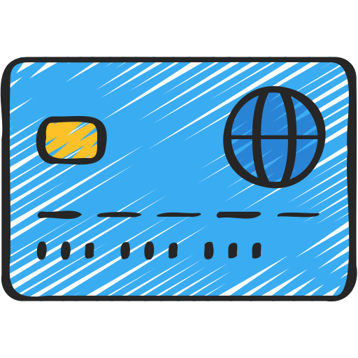 pago en línea icono gratis