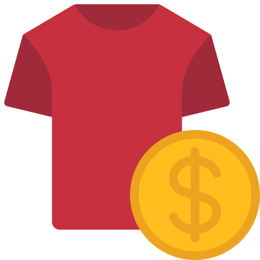camiseta grátis ícone camiseta grátis ícone