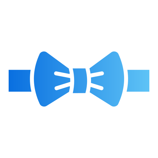 corbata de moño icono gratis