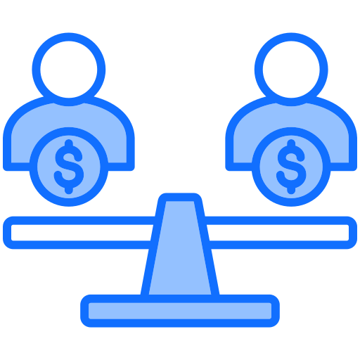 Equity free icon Equity free icon