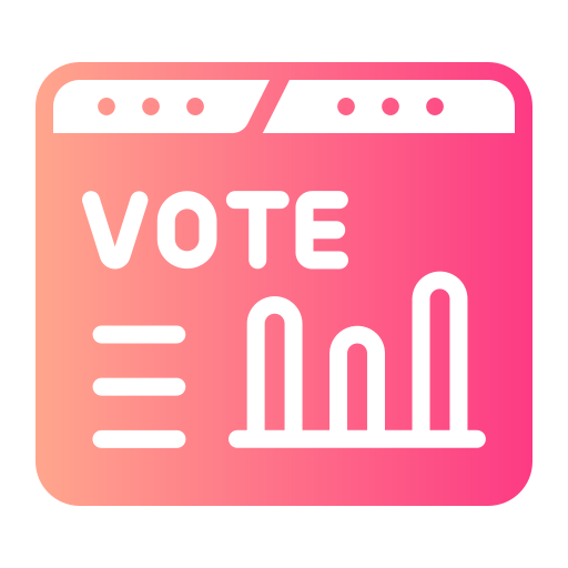 votación icono gratis