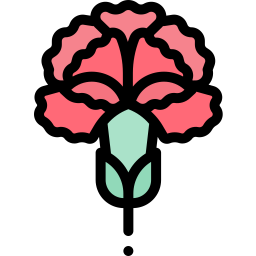 Geranium Detailed Rounded Lineal color icon