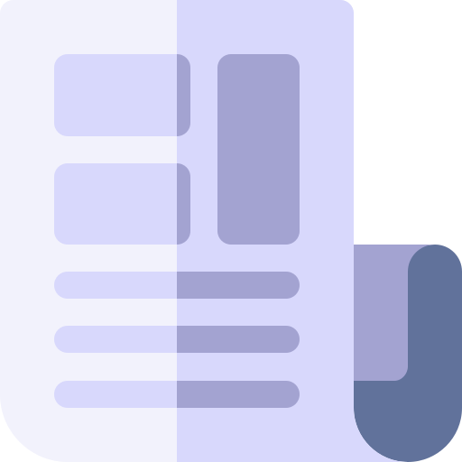 신문 무료 아이콘