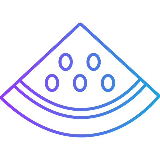 Watermelon slice free icon