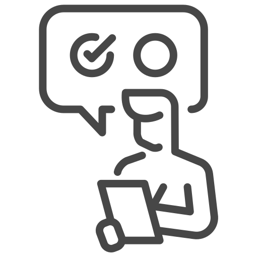 encuesta icono gratis