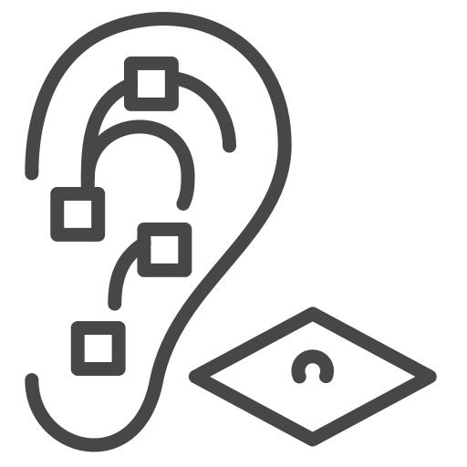 semilla de oreja icono gratis