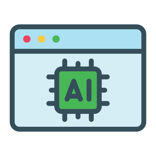 inteligencia artificial icono gratis