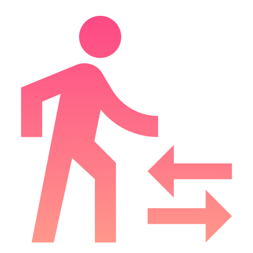 Walk free icon
