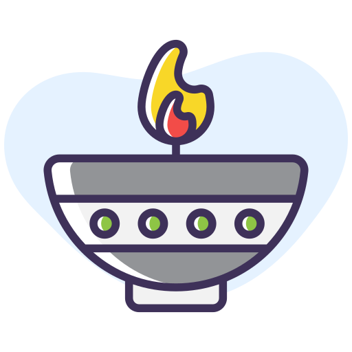 lampara de aceite icono gratis