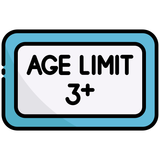 Age restriction free icon