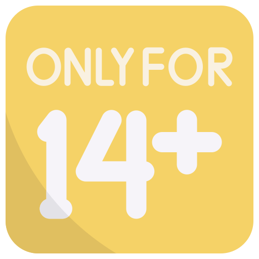 Age restriction free icon