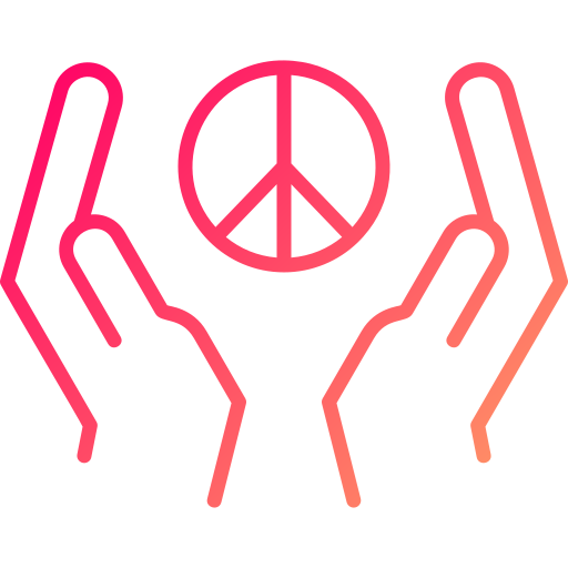 paz icono gratis