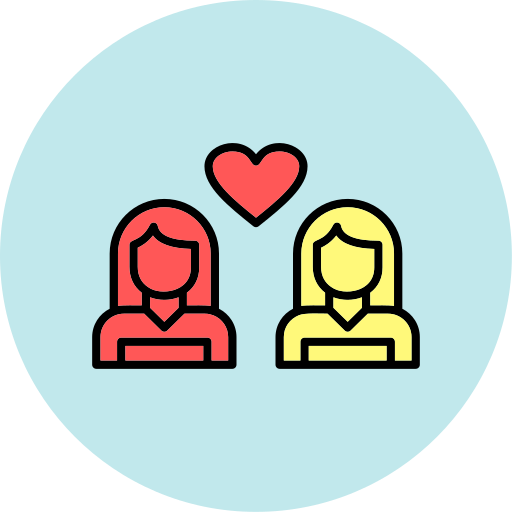 레즈비언 무료 아이콘 레즈비언 무료 아이콘