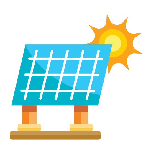 panel solar icono gratis