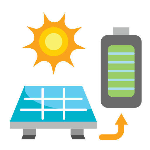 fotovoltaico icono gratis