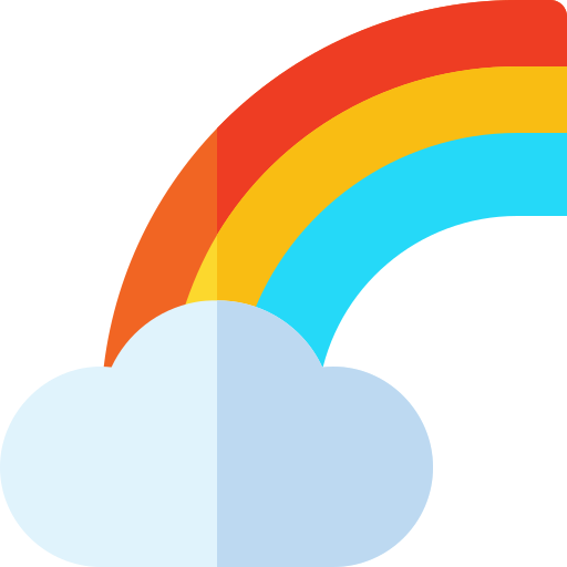 Arco iris icono gratis