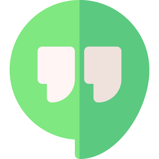 Hangouts icono gratis