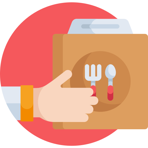 Free Food Delivery Icons (AI)