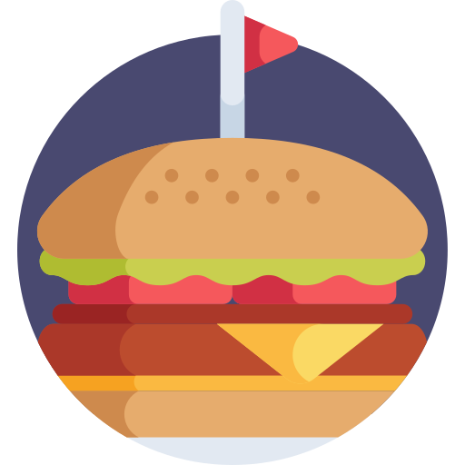 Hamburguesa icono gratis