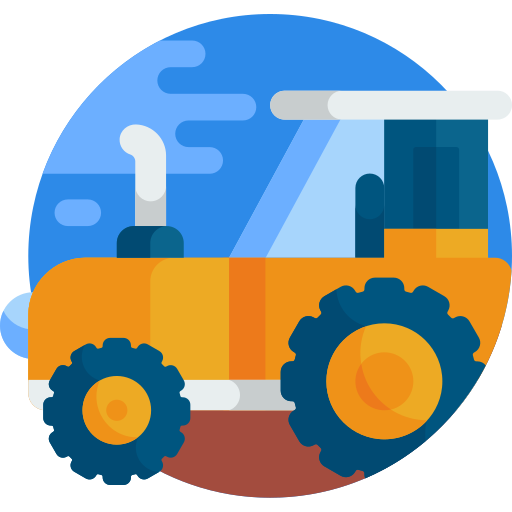 tractor icono gratis