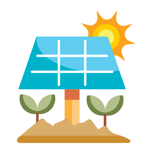 panel solar icono gratis