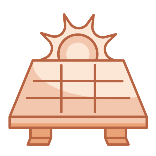 Solar cell free icon