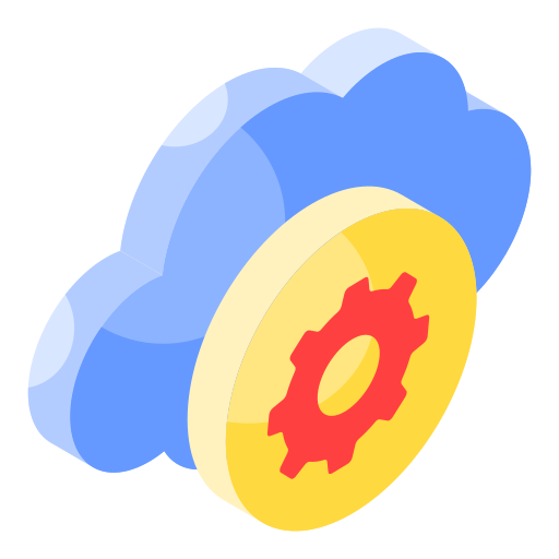 configuración de la nube icono gratis