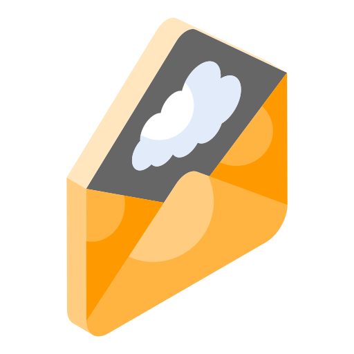 correo en la nube icono gratis